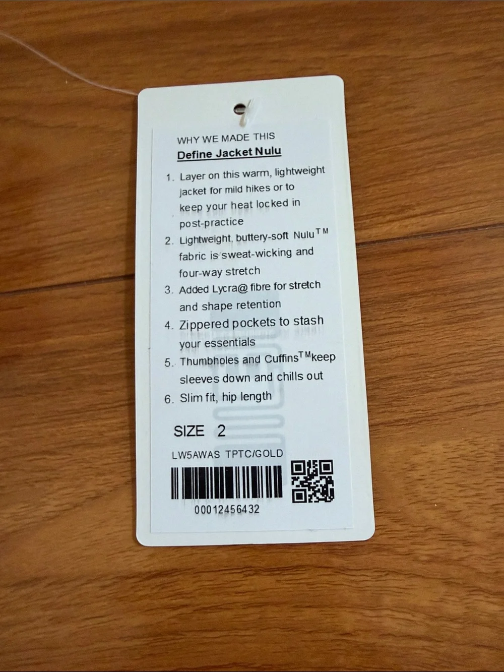 lululemon athletica brand new